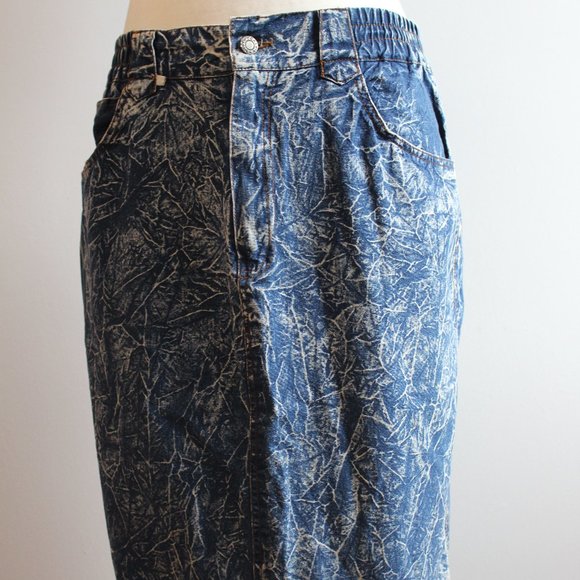 Calvin Klein Dresses & Skirts - Vintage Calvin Klein Jean Midi Pencil Skirt